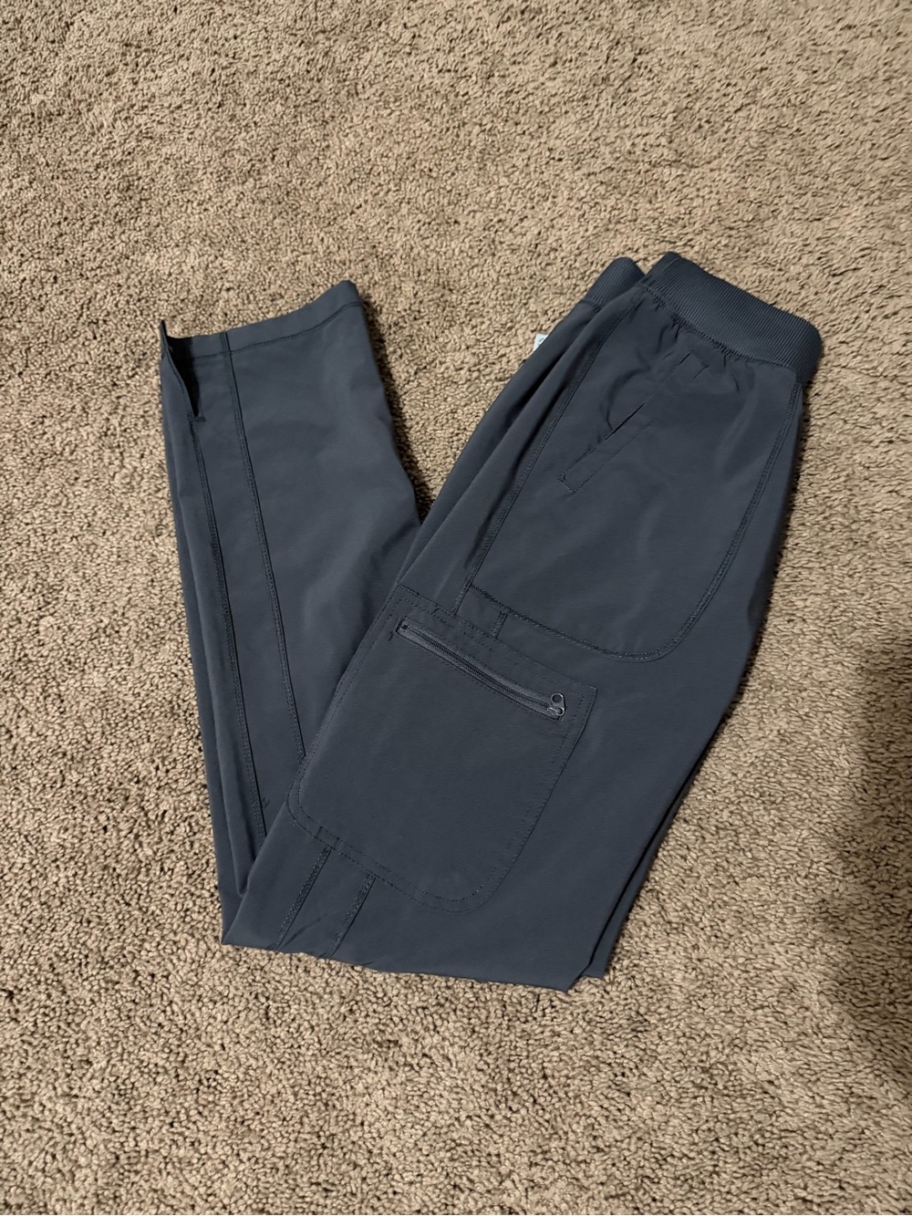 Cherokee Infinity CK065A Women’s Mid Rise Tapered Leg Pull On Scrub Pant, Pewter